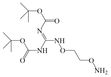 1-(2-(氨基氧基)乙氧基)-2，3-二叔丁氧羰基胍