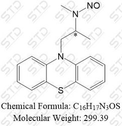 N-亚硝基异丙嗪EP杂质C(N-Nitroso Promethazine EP Impurity C)94511-44-1 现货供应