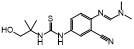 (E)-N'-(2-氰基-4-(3-(1-羥基-2-甲基丙烷-2-基)硫脲)苯基)-N,N-二甲基甲酰胺