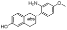 (6R)-6-(2-氨基-4-甲氧基苯基)-5,6,7,8-四氫-2-萘酚