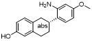 (6R)-6-(2-氨基-4-甲氧基苯基)-5,6,7,8-四氫-2-萘酚