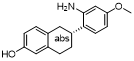 (6R)-6-(2-氨基-4-甲氧基苯基)-5,6,7,8-四氢-2-萘酚