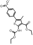  	3-(乙氧基羰基)-4-甲基-5-(4-硝基苯基)噻吩-2-基氨基甲酸乙酯