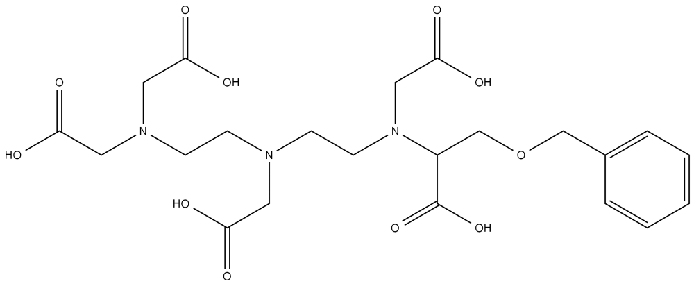 4-羧基-5,8,11-三(羧甲基)-1-苯基-2-氧杂-5,8,11-三氮杂十三烷-13-酸