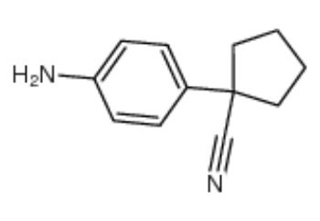 1-(4-氨基苯基)环戊基甲腈