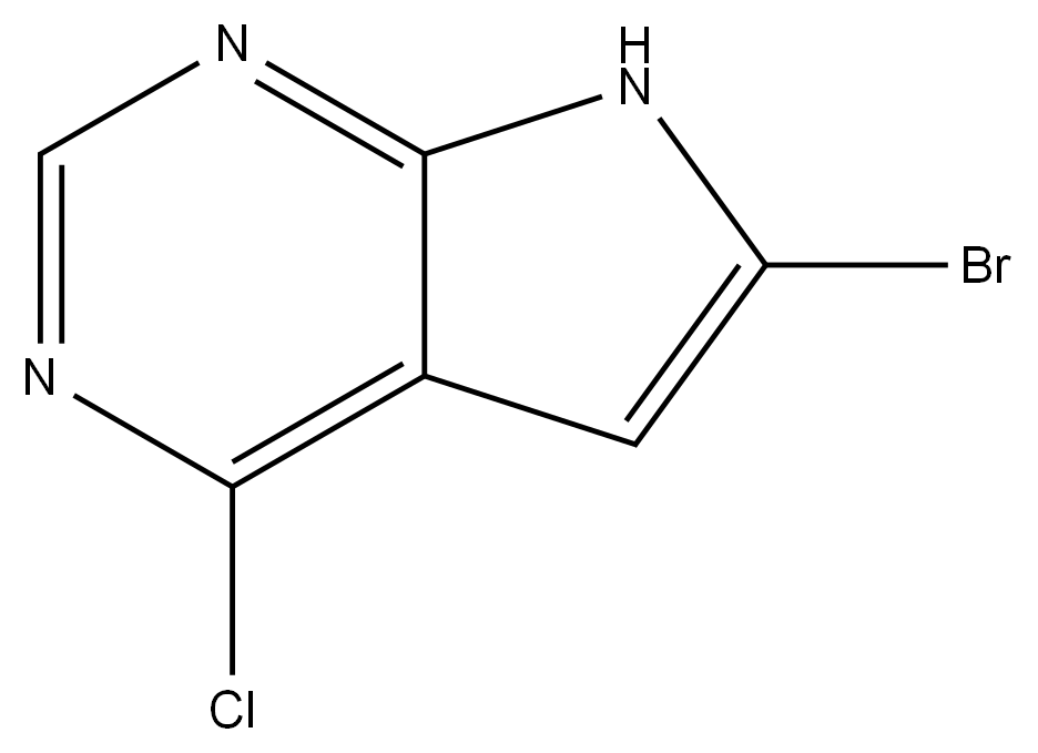 6-溴-4-氯-7H-吡咯并[2,3-d]嘧啶