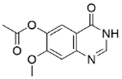 3,4-二氢-7-甲氧基-4-氧代喹唑啉-6-醇乙酸酯,7-Methoxy-4-oxo-3,4-dihydroquinazolin-6-yl acetate,179688-53-0