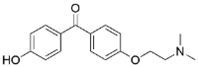 [4- [2-（二甲氨基氨基）乙氧基]苯基](4-羥苯基)甲酮