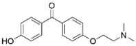 [4- [2-（二甲氨基氨基）乙氧基]苯基](4-羥苯基)甲酮