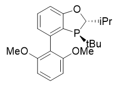 (2S,3S)-3-(tert-butyl)-4-(2,6-dimethoxyphenyl)-2-isopropyl-2,3-dihydrobenzo[d][1,3]oxaphosphole