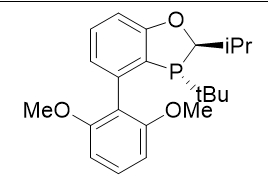 (2R,3R)-3-(tert-butyl)-4-(2,6-dimethoxyphenyl)-2-isopropyl-2,3-dihydrobenzo[d][1,3]oxaphosphole