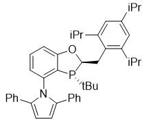 1-((2R,3R)-3-(tert-butyl)-2-(2,4,6-triisopropylbenzyl)-2,3-dihydrobenzo[d][1,3]oxaphosphol-4-yl)-2,5