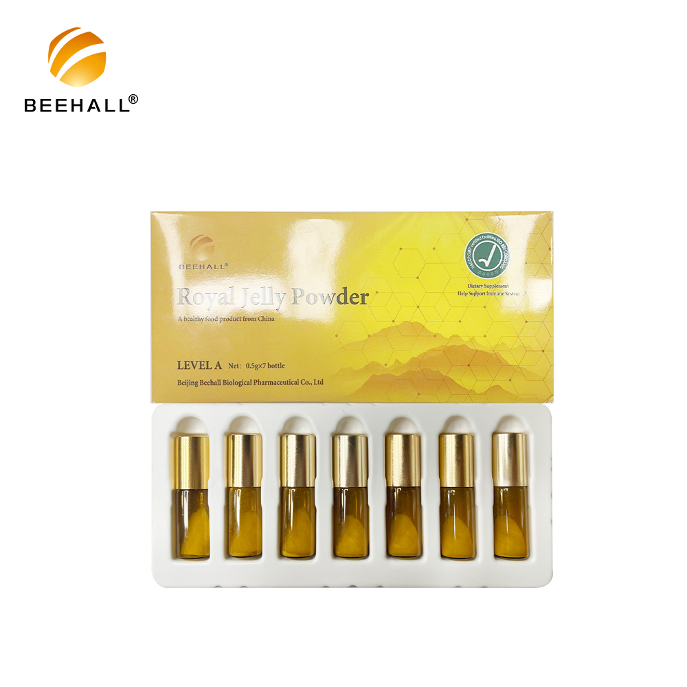 蜂王漿凍干粉 Lyophilized Royal Jelly Powder（0.5g*7瓶）