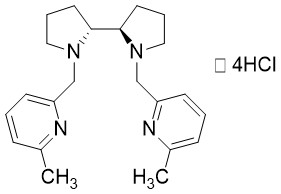 (2R,2′R)-1,1′-Bis(6-methyl-2-pyridinylmethyl)-2,2′-bipyrrolidine tetrahydrochloride