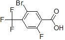 5-溴-2-氟-4-(三氟甲基)苯甲酸