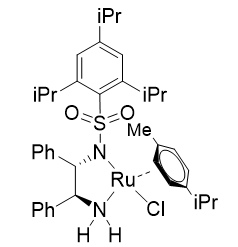 Chloro{[(1S,2S)-(+)-2-amino-1,2-diphenylethyl](2,4,6-triisopropylbenzenesulfonyl)amido}(p-cymene)rut