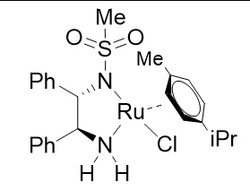 Chloro(p-cymene)[(1S,2S)-(-)-2-amino-1,2-diphenylethyl((methylsulfonylamido)]ruthenium(II)