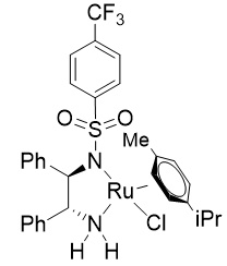 Chloro{[(1R,2R)-(+)-2-amino-1,2-diphenylethyl](4, -trifluoromethylbenzenesulfonyl)amido}(p-cymene)ru