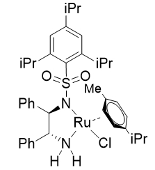 Chloro{[(1R,2R)-(+)-2-amino-1,2-diphenylethyl](2,4,6-triisopropylbenzenesulfonyl)amido}(p-cymene)rut