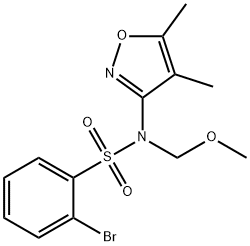 2-溴-N-(4,5-二甲基异恶唑-3-基)-N-(甲氧甲基)苯磺酰胺