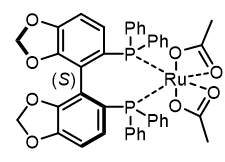 Diacetato[(S)-5,5'-bis(diphenylphosphino)-4,4'-bi-1,3-benzodioxole]ruthenium