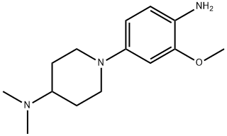 1-[4-氨基-3-(甲基氧基)苯基]-N,N-二甲基-4-哌啶胺