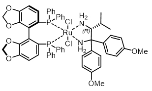 Dichloro{(R)-5,5'-bisdiphosphino-4,4'-bi-1,3-benzodioxole}[(2R)-1,1-bis(4-methoxyphenyl)-3-methyl-1,