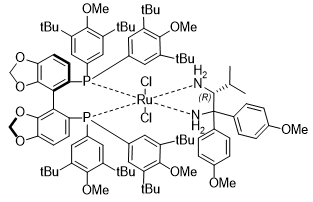 Dichloro{(R)-5,5'-bis[di(3,5-di-t-butyl-4-methoxyphenyl)phosphino]-4,4'-bi-1,3-benzodioxole}[(2R)-1,