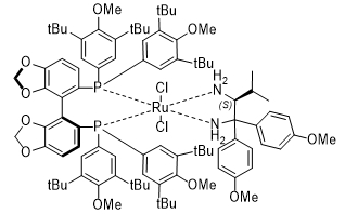 Dichloro{(S)-5,5'-bis[di(3,5-di-t-butyl-4-methoxyphenyl)phosphino]-4,4'-bi-1,3-benzodioxole}[(2S)-1,