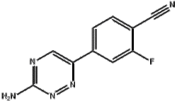 4-(3-氨基-1,2,4-三嗪)-2-氟苯甲腈