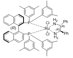 Dichloro{(R)-2,2'-bis[di(3,5-xylyl)phosphino]-1,1'-binaphthyl}[(1R,2R)-1,2- diphenylethylenediamine]