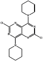 2,6-二氯-4,8-二哌啶子基嘧啶并[5,4-D]嘧啶