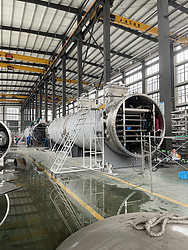 金榜PLC控制結晶鹽真空帶式干燥機