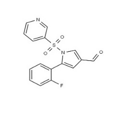 5-(2-氟苯基)-1-[(吡啶-3-基)磺?；鵠-1H-吡咯-3-甲醛