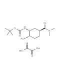 N-[(1R,2S,5S)-2-氨基-5-[(二甲基氨基)羰基]环己基]氨基甲酸叔丁酯草酸盐水合物