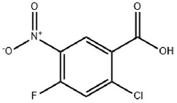 2-氯-4-氟-5-硝基苯甲酸