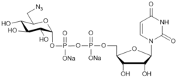 UDP-6-azido-6-deoxy-D-Glc.2Na