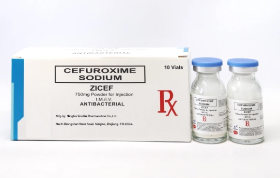 GMP Pharmaceutical Drug 750mg Cefuroxime Sodium for Injection