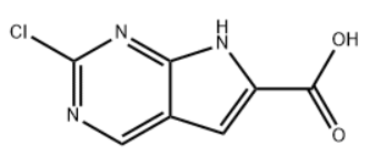 2-氯-7H-吡咯并[2,3-d]嘧啶-6-羧酸
