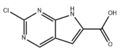 2-氯-7H-吡咯并[2,3-d]嘧啶-6-羧酸