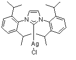 氯[1,3-双(2,6-二异丙苯基)咪唑-2-亚基]银