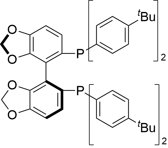 (4S)-5,5'-雙(雙(4-(叔丁基)苯基)膦基)-4,4'-聯(lián)苯并[d][1,3]二氧戊環(huán)