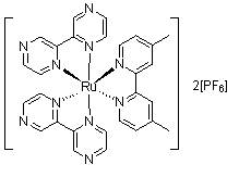 [二(2,2'-联吡嗪)(4,4'-二甲基-2,2'-联吡啶)钌(II)]二(六氟磷酸)盐
