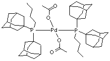 双[正丁基二(1-金刚烷基)膦]二乙酸钯