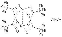 四(三苯基乙酸)二铑(II)二氯甲烷加合物