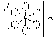 双(2,2'-联吡啶)(4'-甲基-[2,2'-联吡啶]-4-甲酸)钌(II)双(六氟磷酸盐)