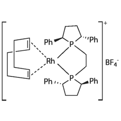 (-)-1,2-双((2R,5R)-2,5-二苯基磷杂环戊烷)乙烷(1,5-环辛二烯)铑(I)四氟硼酸盐