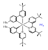 二[2-(4-叔丁基苯基)-4-叔丁基吡啶][4,4'-二叔丁基-2,2'-联吡啶]铱(III)六氟磷酸盐