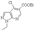 4-氯-1-乙基-1H-吡唑并[3,4-b]吡啶-5-羧酸乙酯