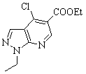4-氯-1-乙基-1H-吡唑并[3,4-b]吡啶-5-羧酸乙酯